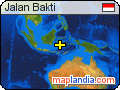 Jalan Bakti satellite map