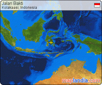 Jalan Bakti satellite map