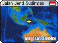 Jalan Jend Sudirman satellite map