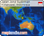 Jalan Jend Sudirman satellite map
