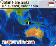 Jalan Pancasila satellite map