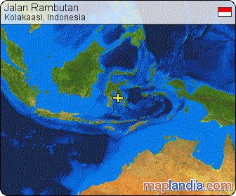 Jalan Rambutan satellite map