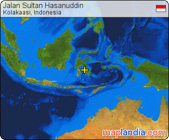 Jalan Sultan Hasanuddin satellite map