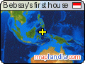 Bebsay's first house satellite map