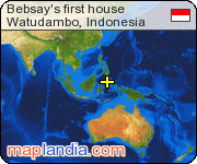 Bebsay's first house satellite map