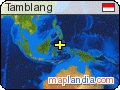 Tamblang satellite map