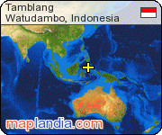 Tamblang satellite map