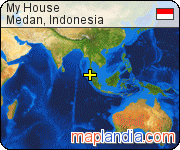 My House satellite map