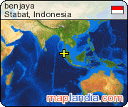 benjaya satellite map