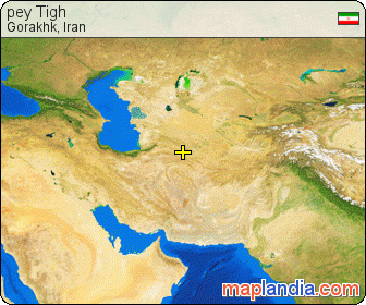 pey Tigh satellite map