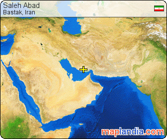 Saleh Abad satellite map