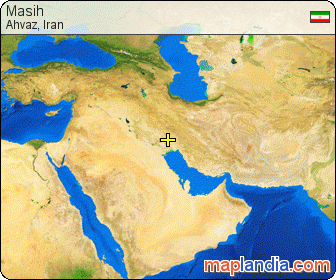Masih satellite map
