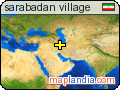 sarabadan village satellite map