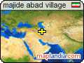 majide abad village satellite map
