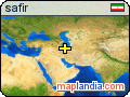 safir satellite map