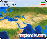 safir satellite map