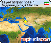 seyed asghar hoseini satellite map