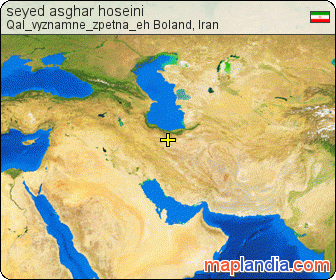 seyed asghar hoseini satellite map