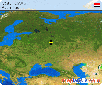 MSU. ICAAS satellite map