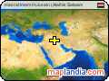 Hazrat Imam Hussain (Alaihis Salaam satellite map