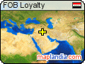 FOB Loyalty satellite map