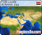 FOB Loyalty satellite map