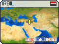IRBIL  satellite map