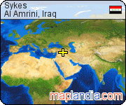 Sykes satellite map