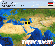 Warrior satellite map