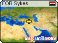 FOB Sykes satellite map