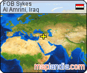 FOB Sykes satellite map