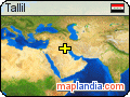 Tallil satellite map