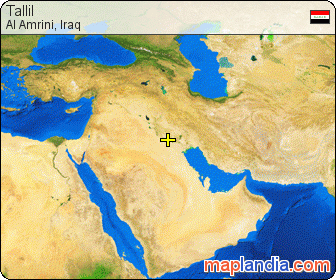 Tallil satellite map