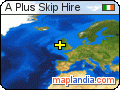 A Plus Skip Hire satellite map