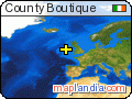 County Boutique satellite map