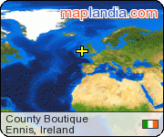 County Boutique satellite map