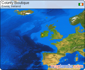 County Boutique satellite map