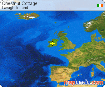 Chestnut Cottage satellite map
