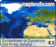 Goldentown or Dunanore satellite map