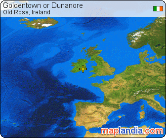 Goldentown or Dunanore satellite map