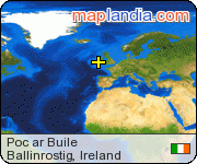 Poc ar Buile satellite map