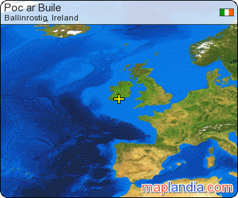 Poc ar Buile satellite map