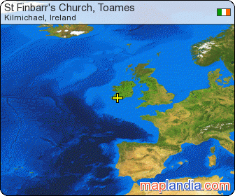 St Finbarr's Church, Toames satellite map