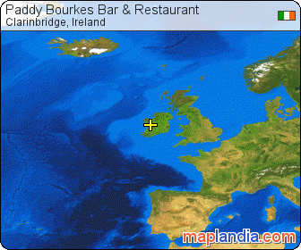 Paddy Bourkes Bar & Restaurant satellite map