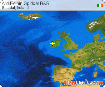Ard Eoinin Spiddal B&B satellite map