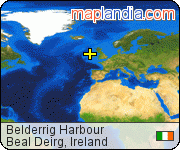 Belderrig Harbour satellite map