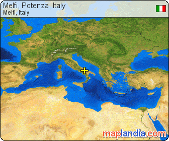 Melfi, Potenza, Italy satellite map