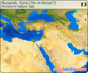 Murjanah, Syria ('Ain el-Merjan?) satellite map