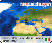 Cantine Gran Furor Marisa Cuomo  satellite map