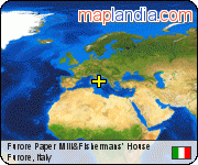 Furore Paper Mill&Fishermans' House satellite map